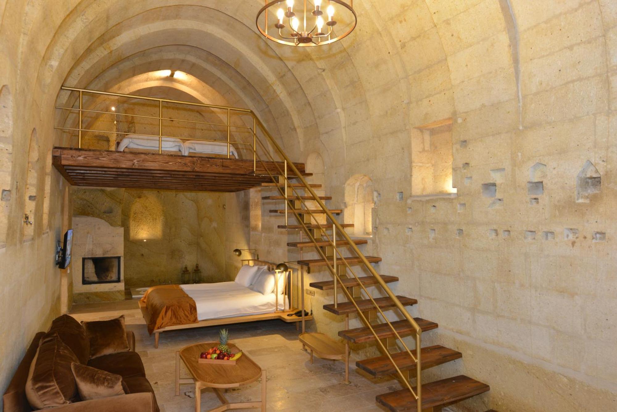 Evanthia Cave Suites Ургуп Номер фото